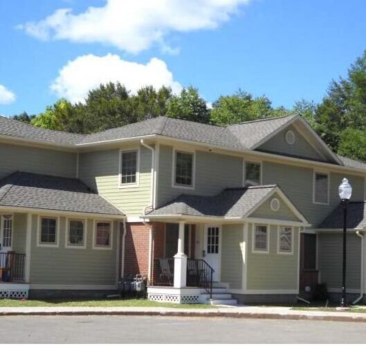 Chamberlain Heights townhouse-style building exterior